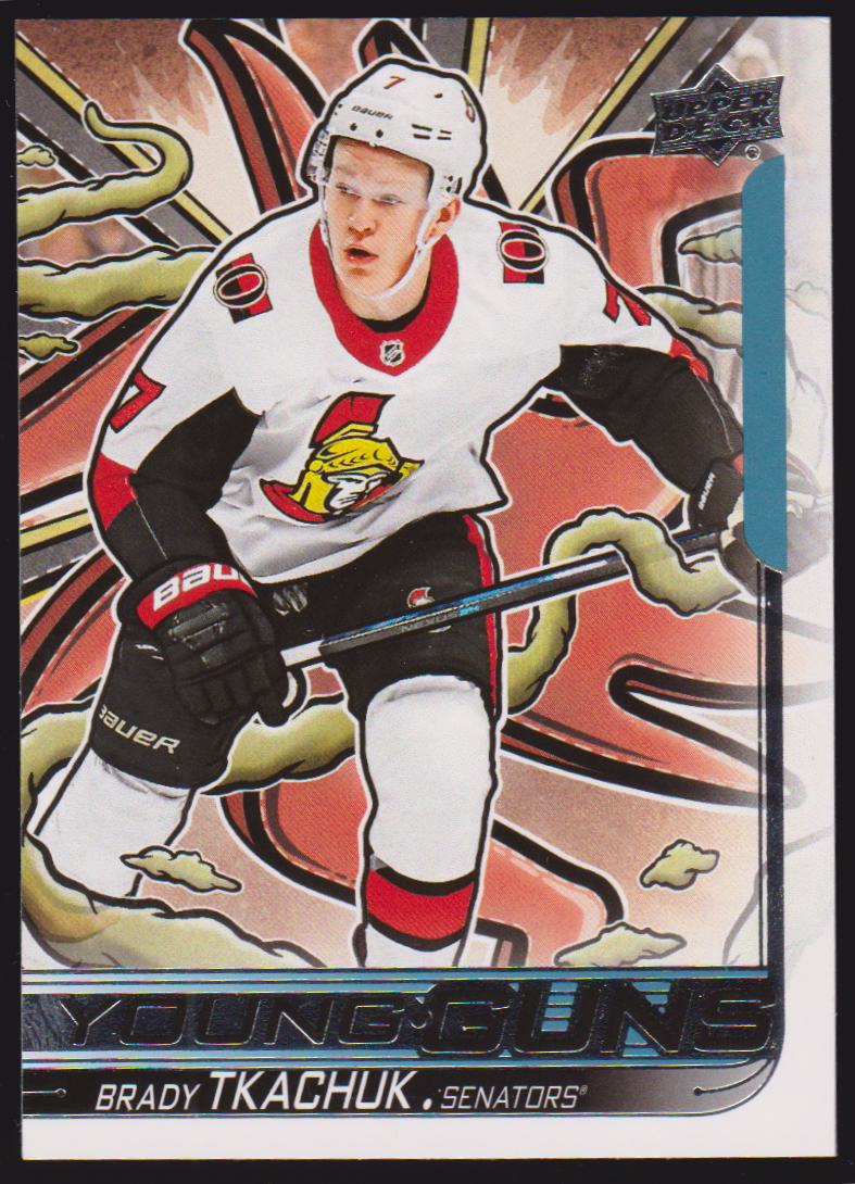 2024-25 Upper Deck Young Guns Renewed #499 Brady Tkachuk (image for) 2024-25 Upper Deck Young Guns Renewed #499 Brady Tkachuk