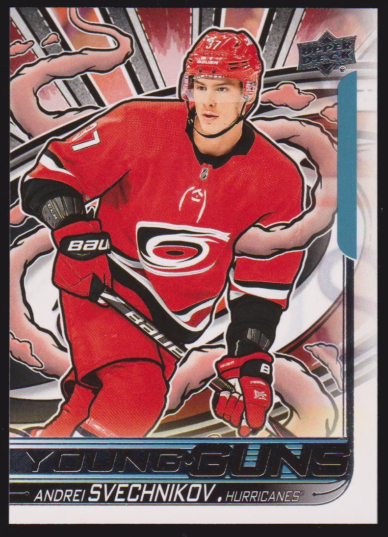 2024-25 Upper Deck Young Guns Renewed #451 Andrei Svechnikov (image for) 2024-25 Upper Deck Young Guns Renewed #451 Andrei Svechnikov