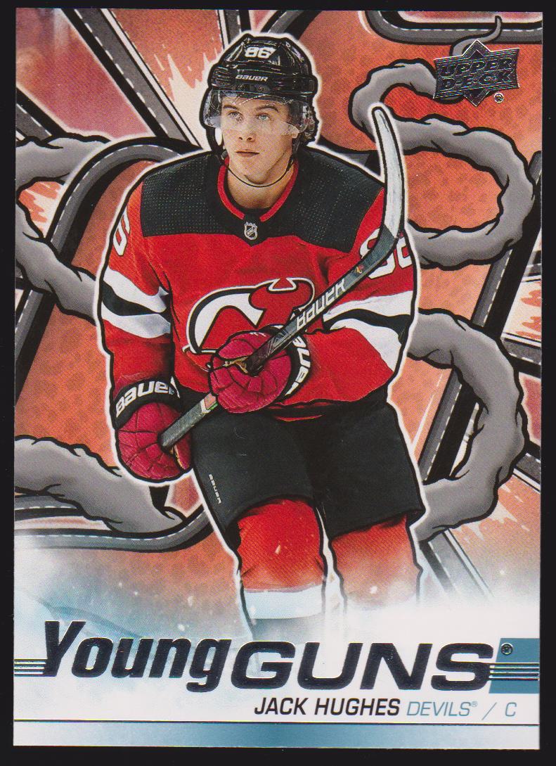 2024-25 Upper Deck Young Guns Renewed #201 Jack Hughes (image for) 2024-25 Upper Deck Young Guns Renewed #201 Jack Hughes