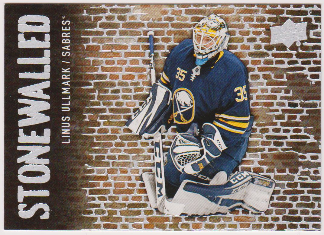 (image for) 2018-19 Upper Deck Stonewalled #SW2 Linus Ullmark