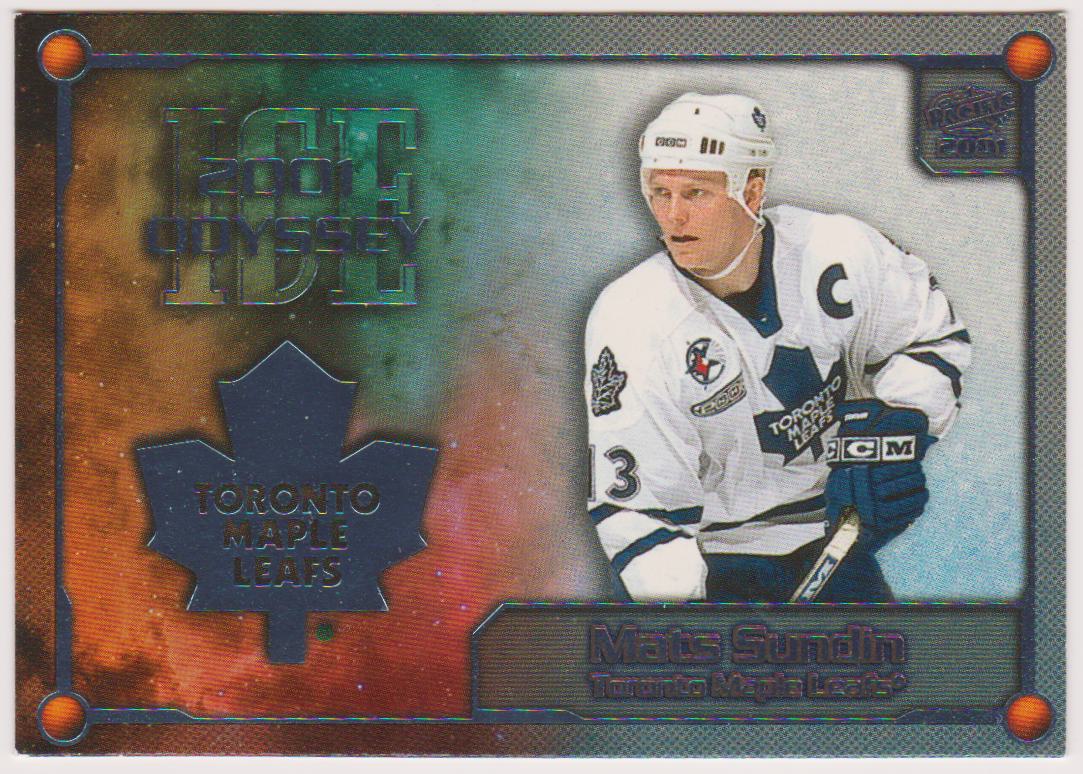 (image for) 2000-01 Pacific 2001: Ice Odyssey #20 Mats Sundin