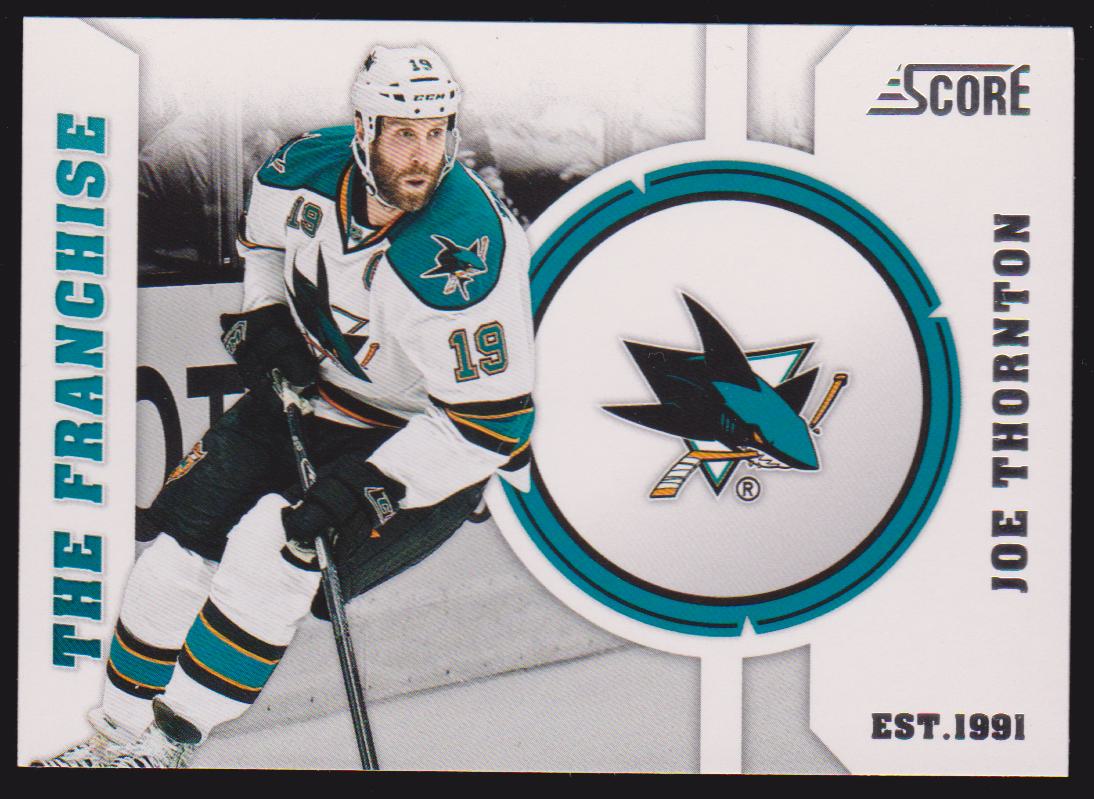 (image for) 2012-13 Score Franchise #F24 Joe Thornton