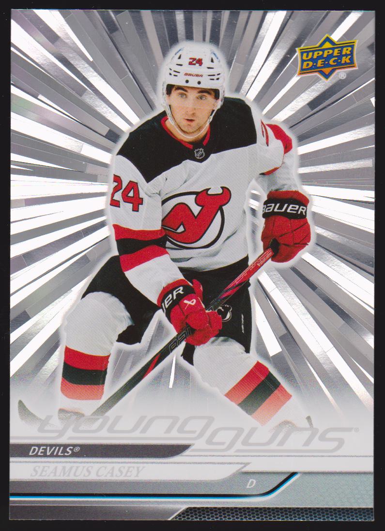 (image for) 2024-25 Upper Deck Outburst Silver #489 Seamus Casey YG - RC Year