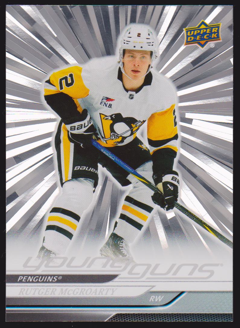 (image for) 2024-25 Upper Deck Outburst Silver #474 Rutger McGroarty YG - RC Year