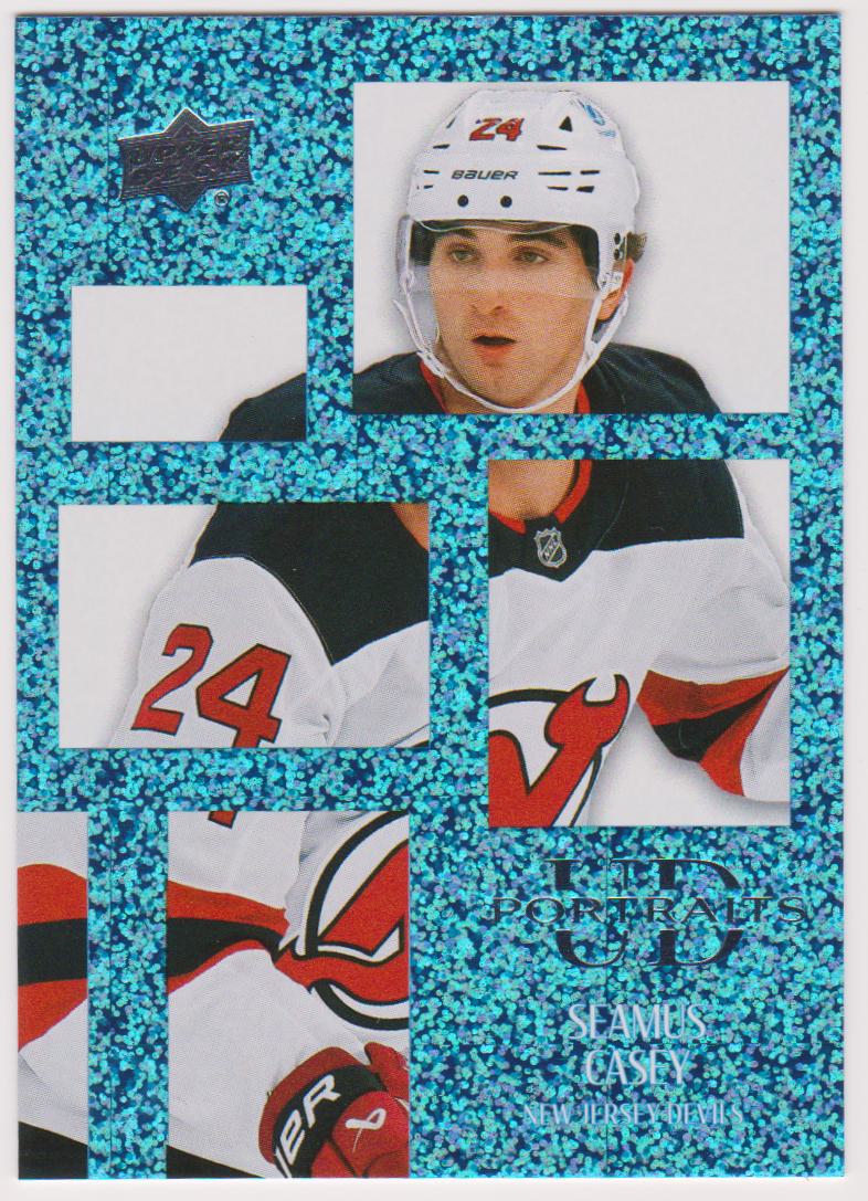 (image for) 2024-25 Upper Deck UD Portraits Speckled #P40 Seamus Casey - RC Year