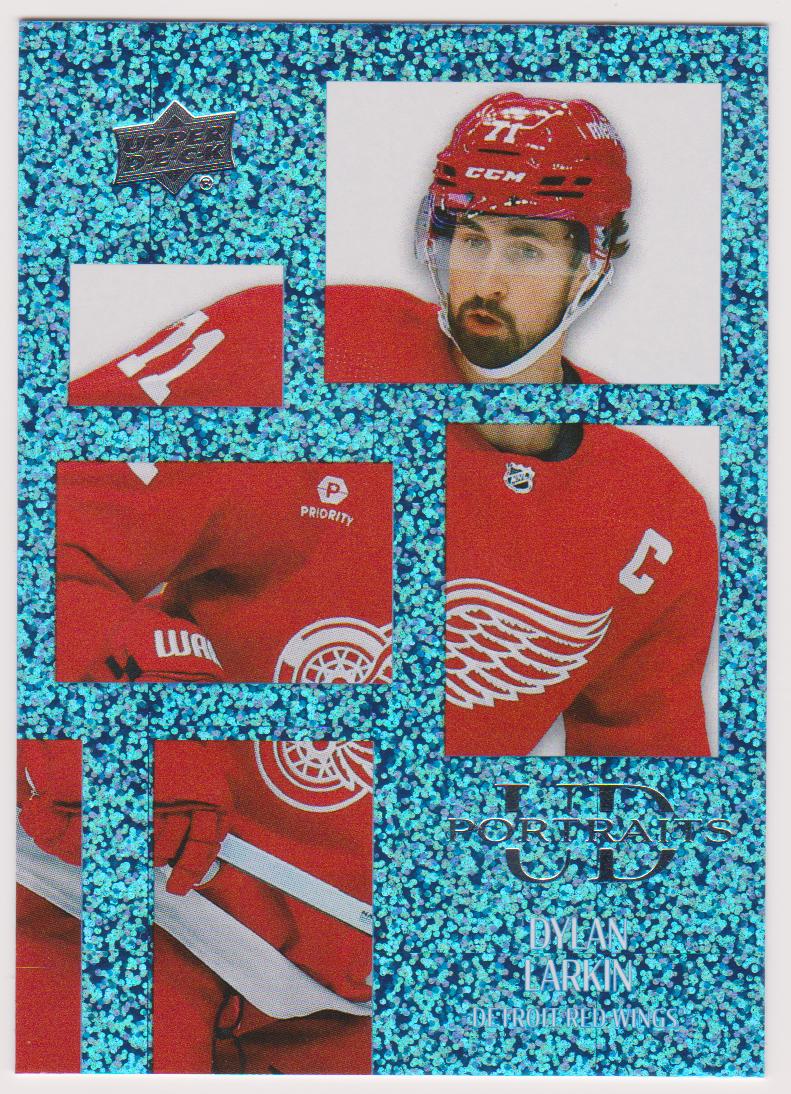 (image for) 2024-25 Upper Deck UD Portraits Speckled #P39 Dylan Larkin