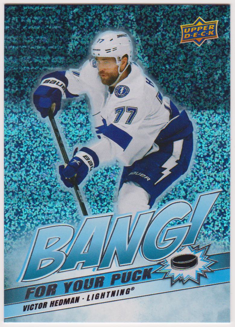 (image for) 2024-25 Upper Deck Bang For Your Puck Speckled #BP5 Victor Hedman