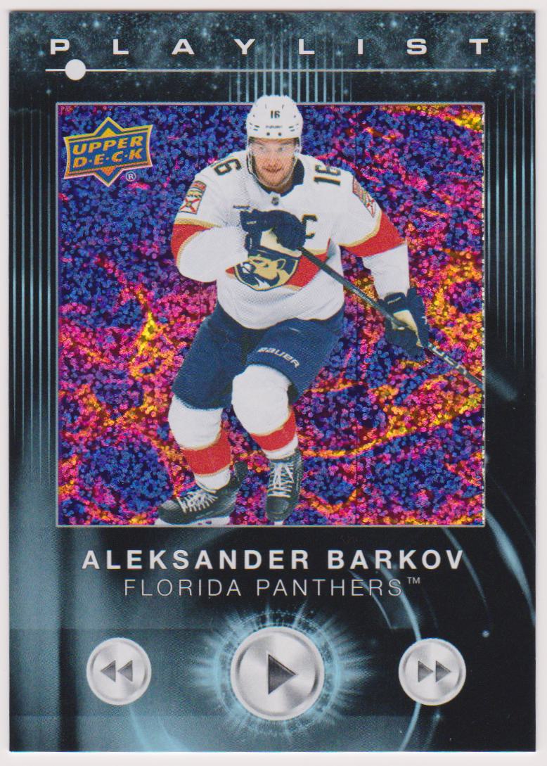 (image for) 2024-25 Upper Deck Playlist Speckled #PL9 Aleksander Barkov