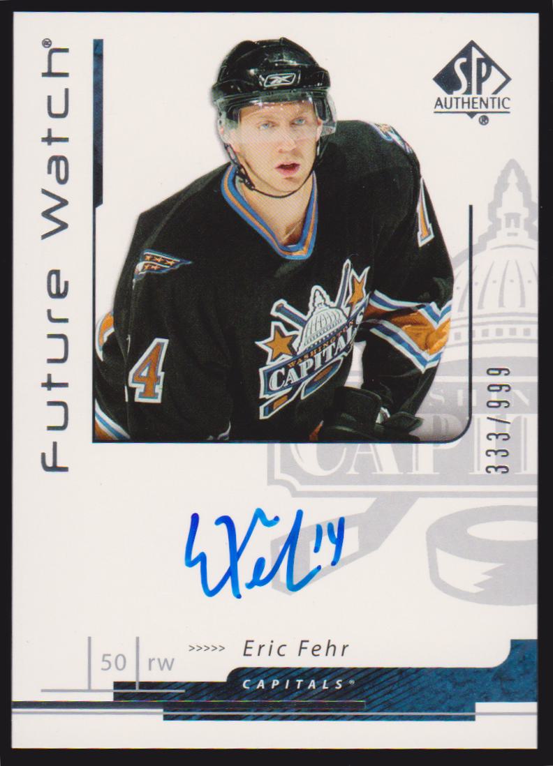 (image for) 2006-07 SP Authentic #210 Eric Fehr AUTO RC 333/999