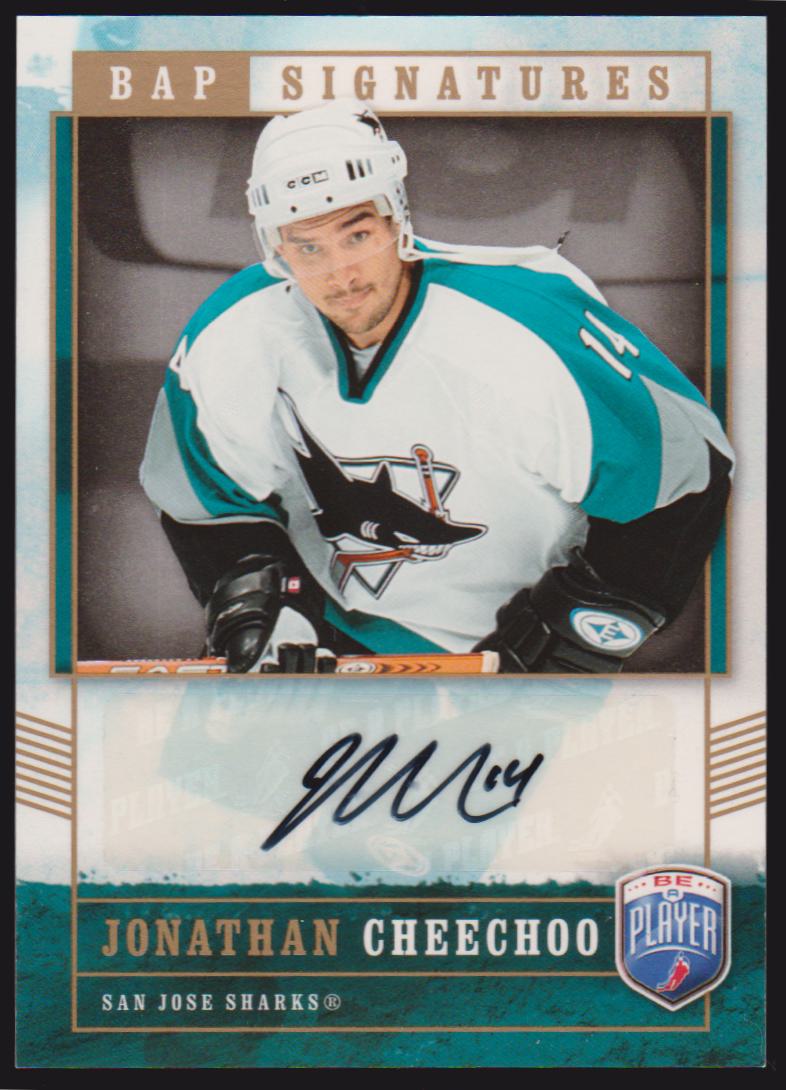 2006-07 Be A Player Signatures #JC Jonathan Cheechoo (image for) 2006-07 Be A Player Signatures #JC Jonathan Cheechoo