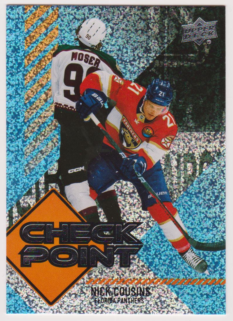 (image for) 2024-25 Upper Deck Checkpoint Speckle #CP4 Nick Cousins