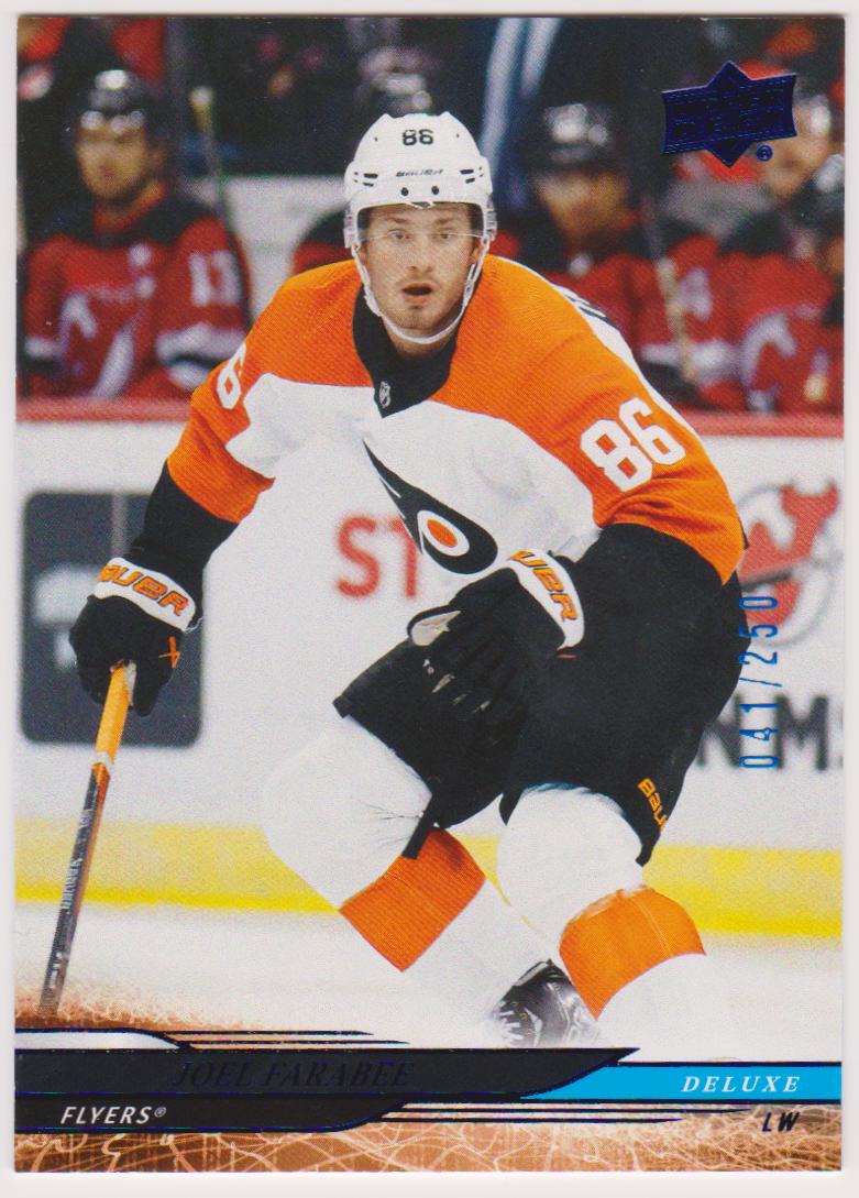(image for) 2024-25 Upper Deck Deluxe #136 Joel Farabee - 041/250