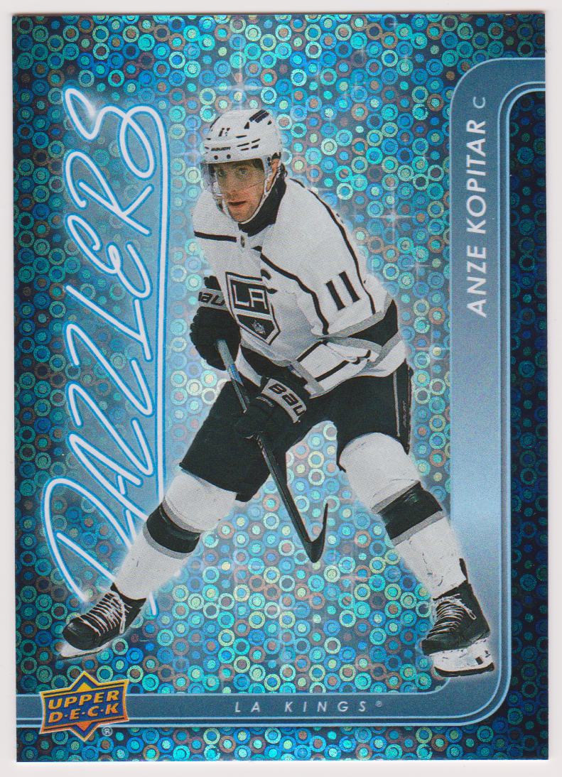 2024-25 Upper Deck Dazzlers Blue #DZ24 Anze Kopitar (image for) 2024-25 Upper Deck Dazzlers Blue #DZ24 Anze Kopitar
