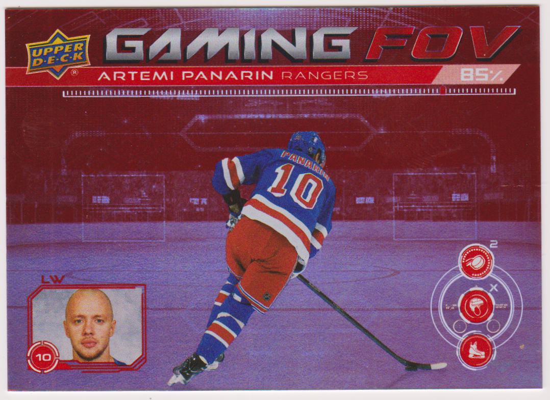 (image for) 2024-25 Upper Deck Gaming FOV #GFOV14 Artemi Panarin