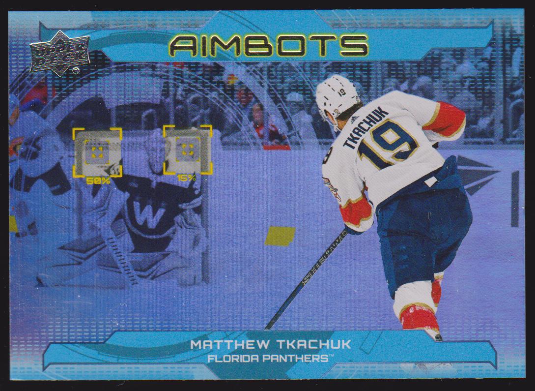 (image for) 2024-25 Upper Deck Aimbot #AB6 Matthew Tkachuk