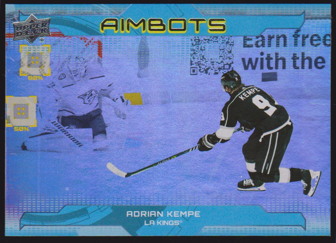 (image for) 2024-25 Upper Deck Aimbot #AB18 Adrian Kempe
