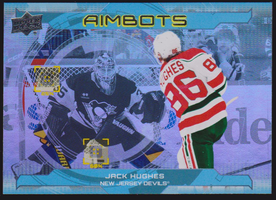 (image for) 2024-25 Upper Deck Aimbot #AB17 Jack Hughes