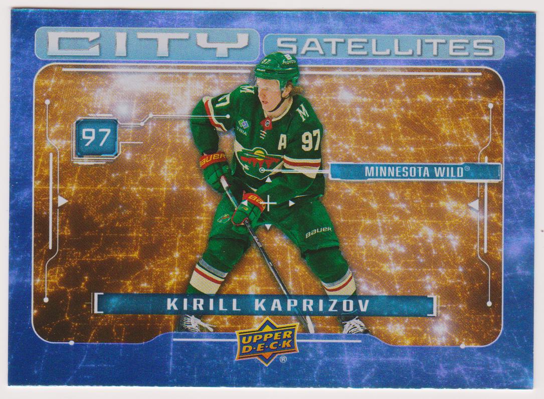 (image for) 2024-25 Upper Deck City Satellites #CS8 Kirill Kaprizov
