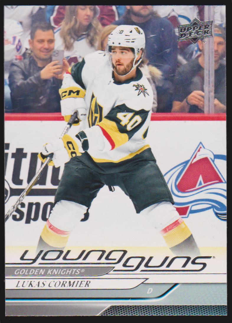 2024-25 Upper Deck #249 Lukas Cormier YG RC (image for) 2024-25 Upper Deck #249 Lukas Cormier YG RC