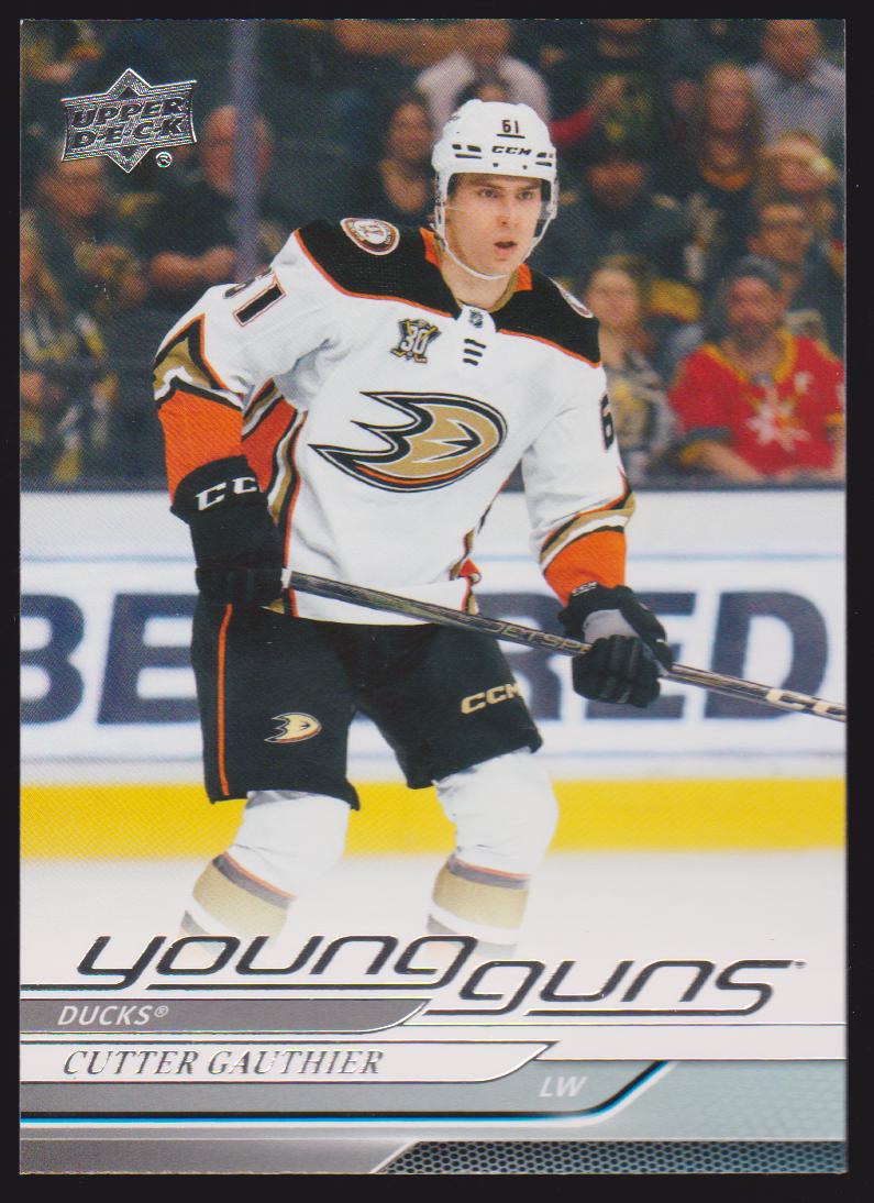 2024-25 Upper Deck #212 Cutter Gauthier YG RC (image for) 2024-25 Upper Deck #212 Cutter Gauthier YG RC