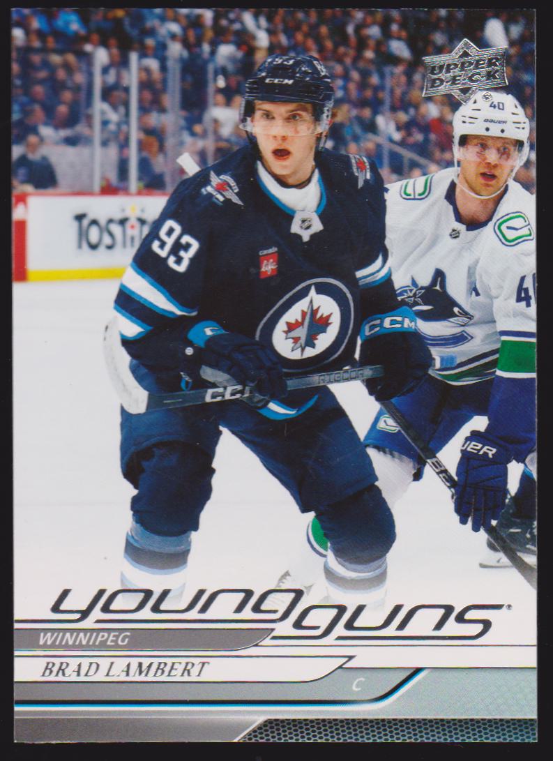 2024-25 Upper Deck #228 Brad Lambert YG RC (image for) 2024-25 Upper Deck #228 Brad Lambert YG RC