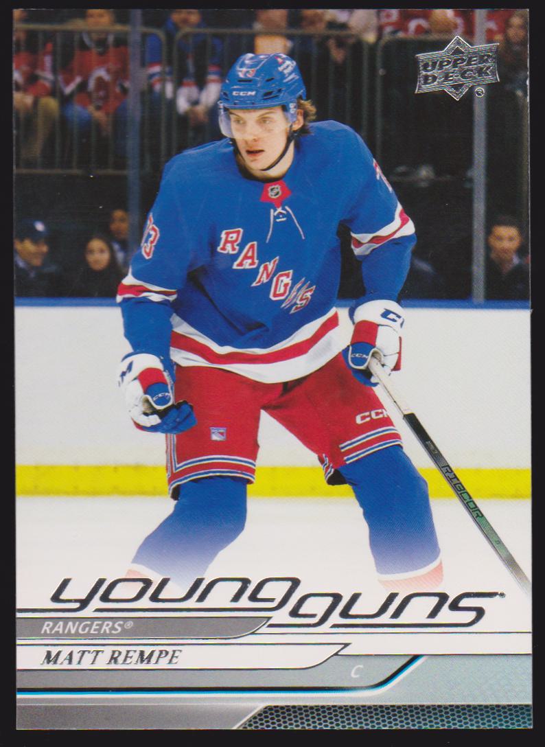 2024-25 Upper Deck #216 Matt Rempe YG RC (image for) 2024-25 Upper Deck #216 Matt Rempe YG RC