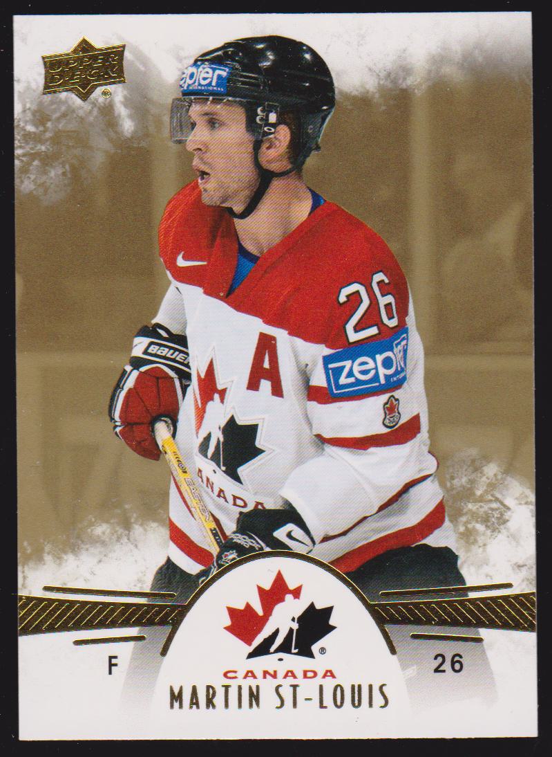 (image for) 2016-17 Upper Deck Team Canada Juniors Gold #96 Martin St. Louis