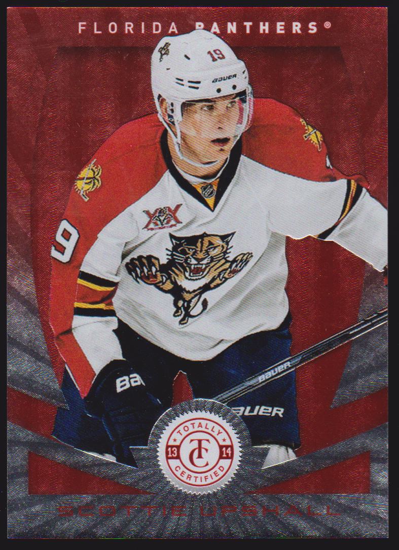 (image for) 2013-14 Totally Certified Platinum Red #148 Scottie Upshall