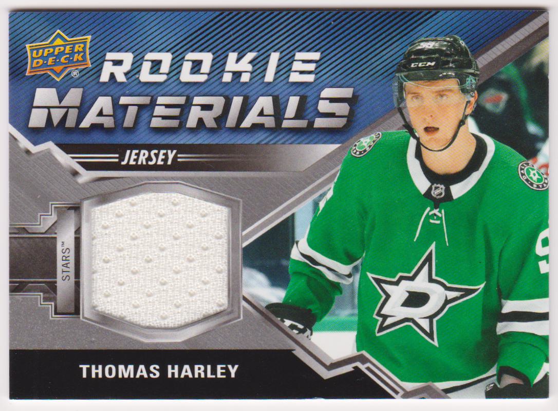 (image for) 2020-21 Upper Deck Rookie Materials #RMTH Thomas Harley