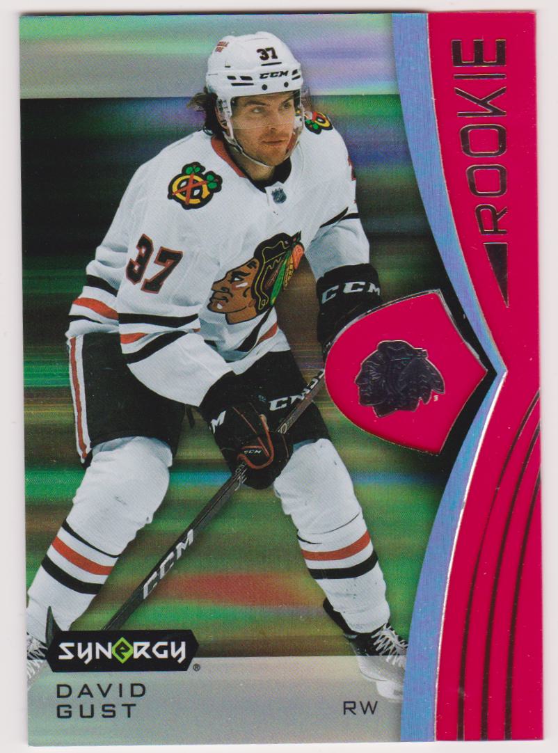 2023-24 Synergy Red #119 David Gust - RC Year (image for) 2023-24 Synergy Red #119 David Gust - RC Year