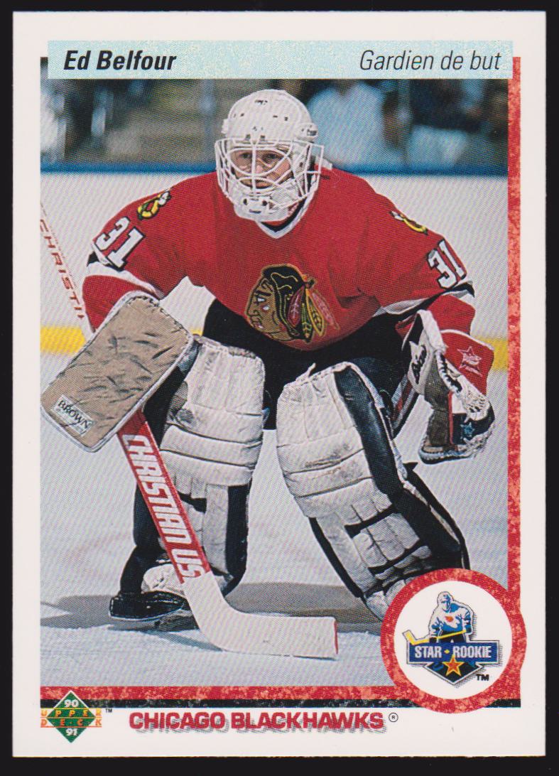 (image for) 1990-91 Upper Deck French #55 Ed Belfour RC
