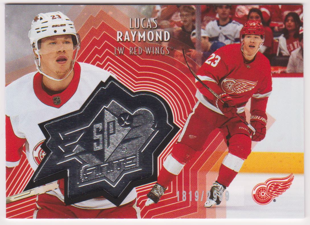 2021-22 Upper Deck SPx Finite #SF18 Lucas Raymond 1819/2999 (image for) 2021-22 Upper Deck SPx Finite #SF18 Lucas Raymond 1819/2999