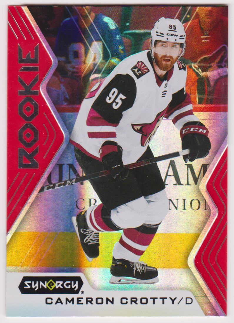 (image for) 2024-25 Synergy Red Codes #93 Cameron Crotty - RC Year - Unscratched