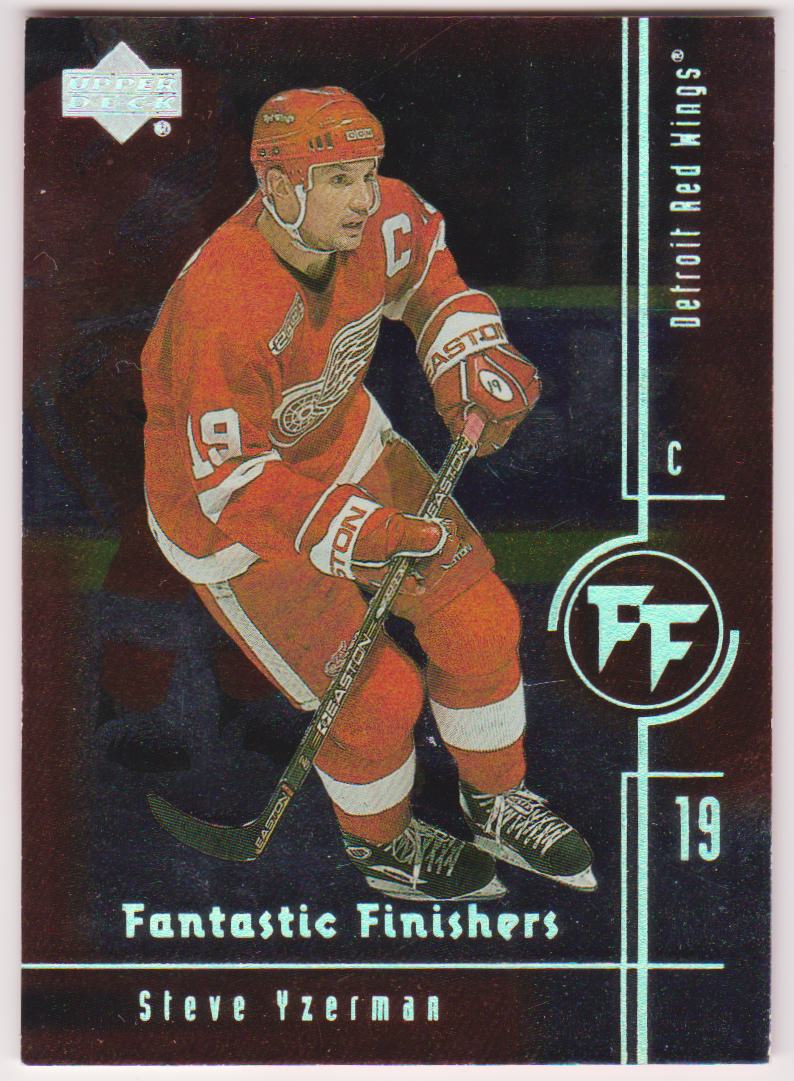 (image for) 2000-01 Upper Deck Fantastic Finishers #FF5 Steve Yzerman