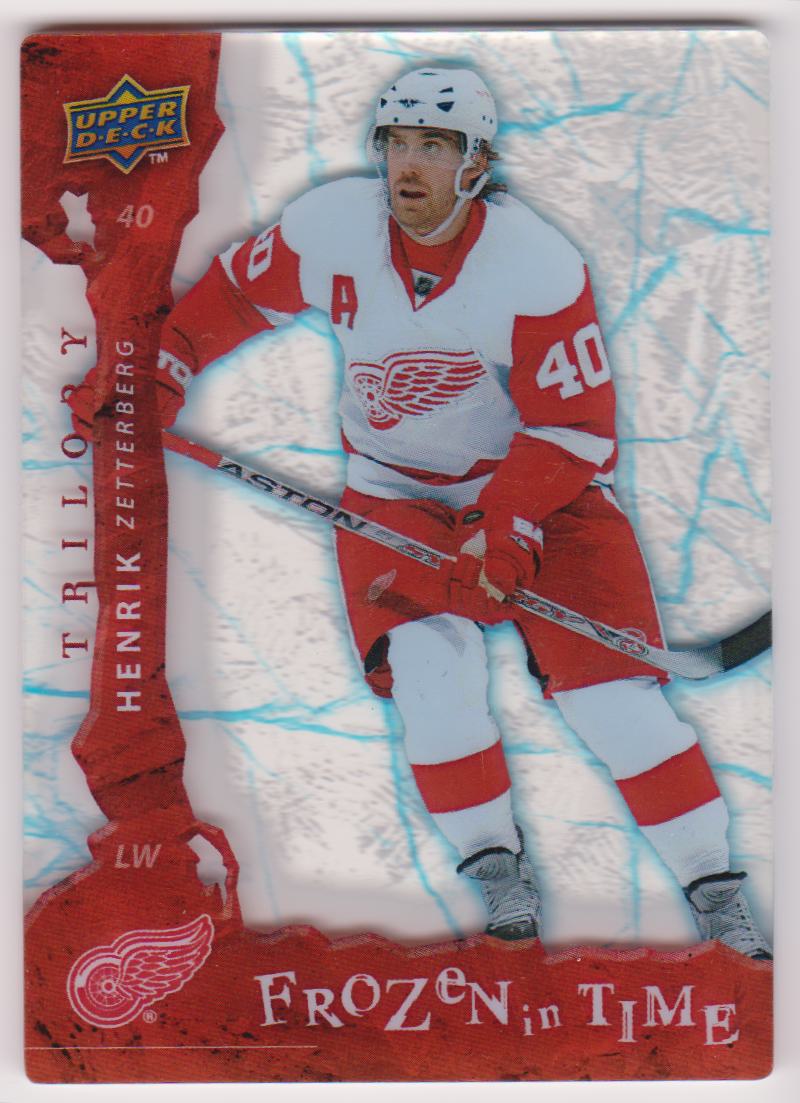 (image for) 2008-09 Upper Deck Trilogy Frozen in Time #104 Henrik Zetterberg