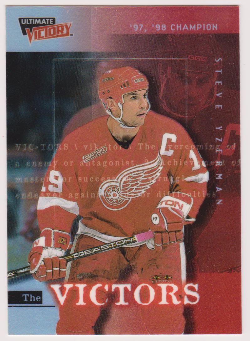 (image for) 1999-00 Ultimate Victory The Victors #V3 Steve Yzerman