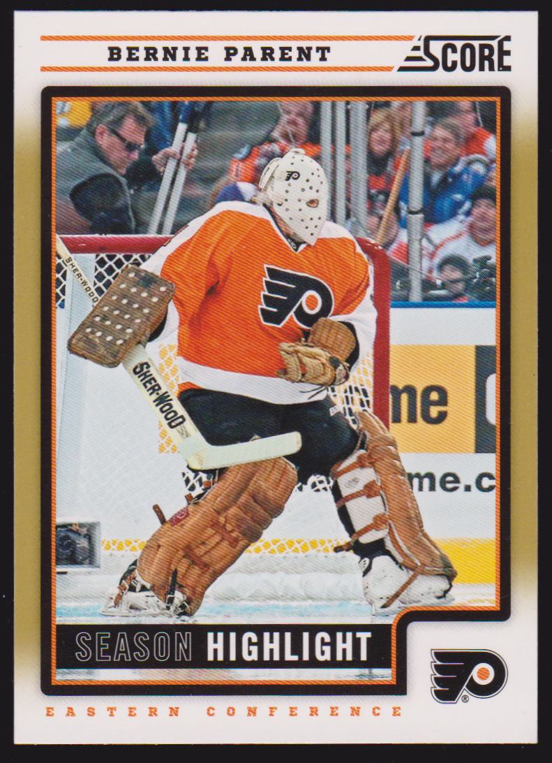 (image for) 2012-13 Score Gold Rush #6 Bernie Parent Season Highlight