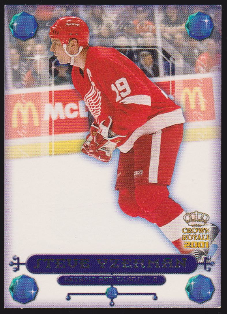 2000-01 Crown Royale Jewels of the Crown #14 Steve Yzerman (image for) 2000-01 Crown Royale Jewels of the Crown #14 Steve Yzerman