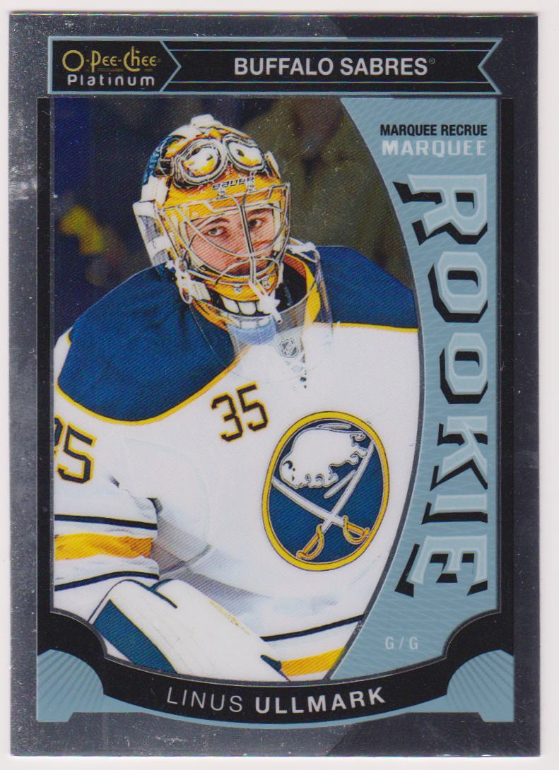 (image for) 2015-16 O-Pee-Chee Platinum Marquee Rookies #M13 Linus Ullmark