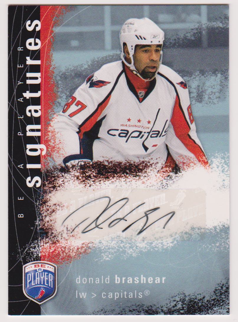 (image for) 2007-08 Be A Player Signatures #SDO Donald Brashear