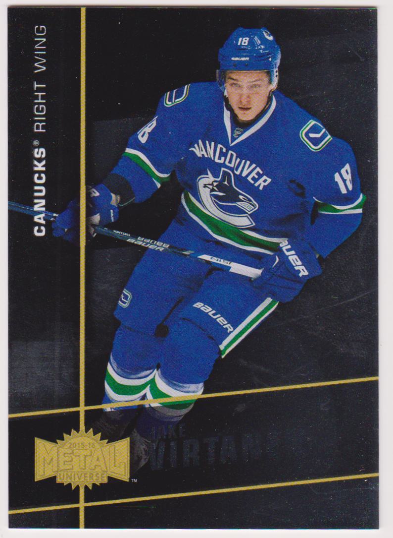 (image for) 2015-16 Fleer Showcase Metal Universe #MU30 Jake Virtanen