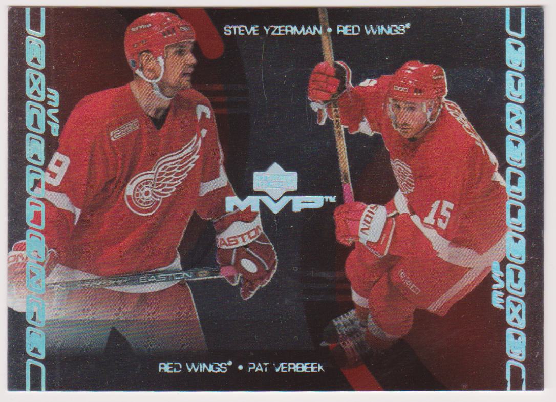(image for) 2000-01 Upper Deck MVP Excellence #ME5 Steve Yzerman/Pat Verbeek