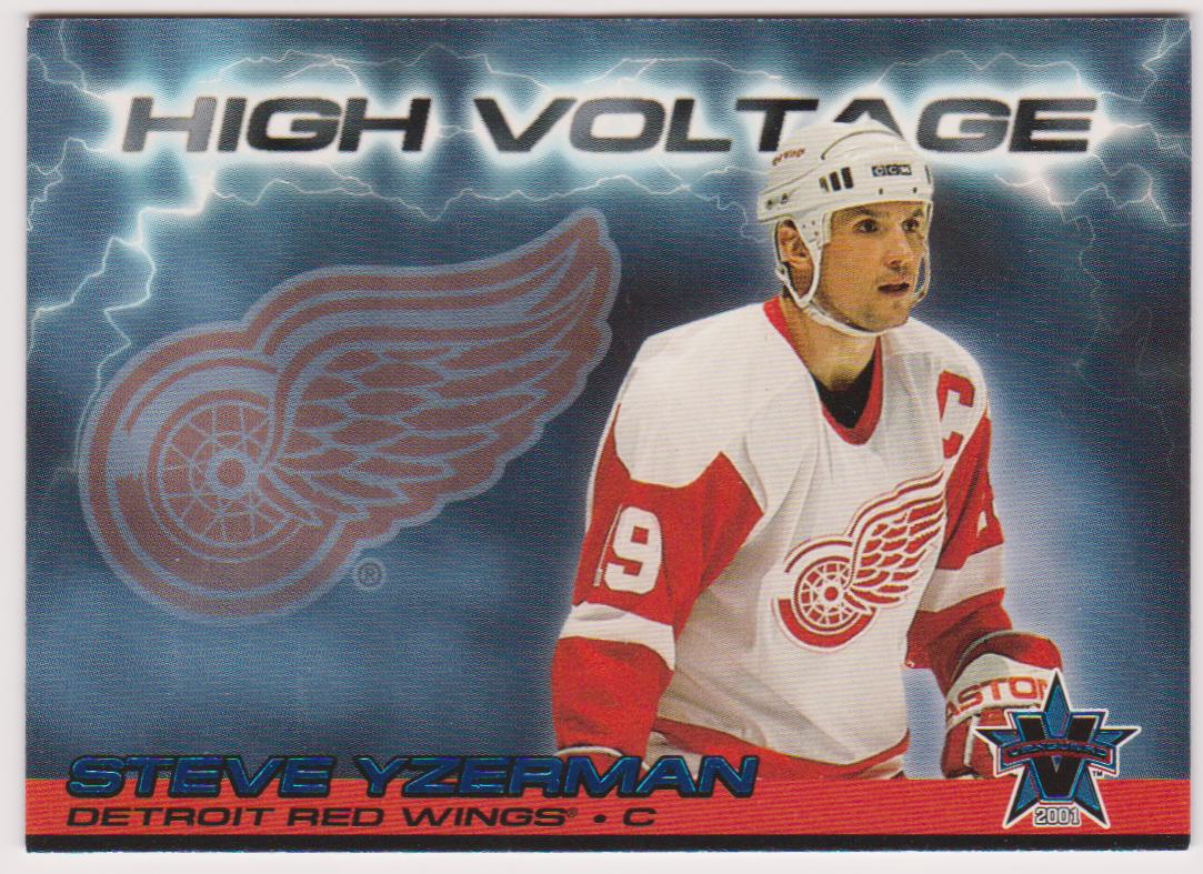 2000-01 Vanguard High Voltage #14 Steve Yzerman (image for) 2000-01 Vanguard High Voltage #14 Steve Yzerman