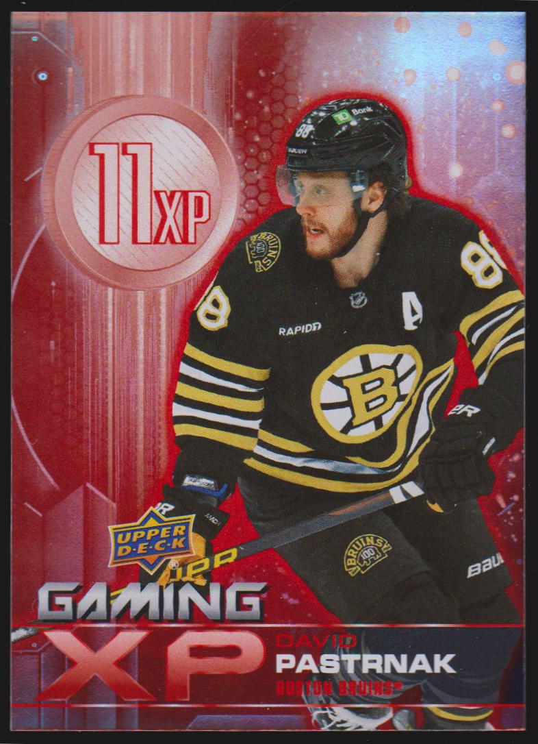 (image for) 2024-25 Upper Deck Gaming XP #GXP3 David Pastrnak