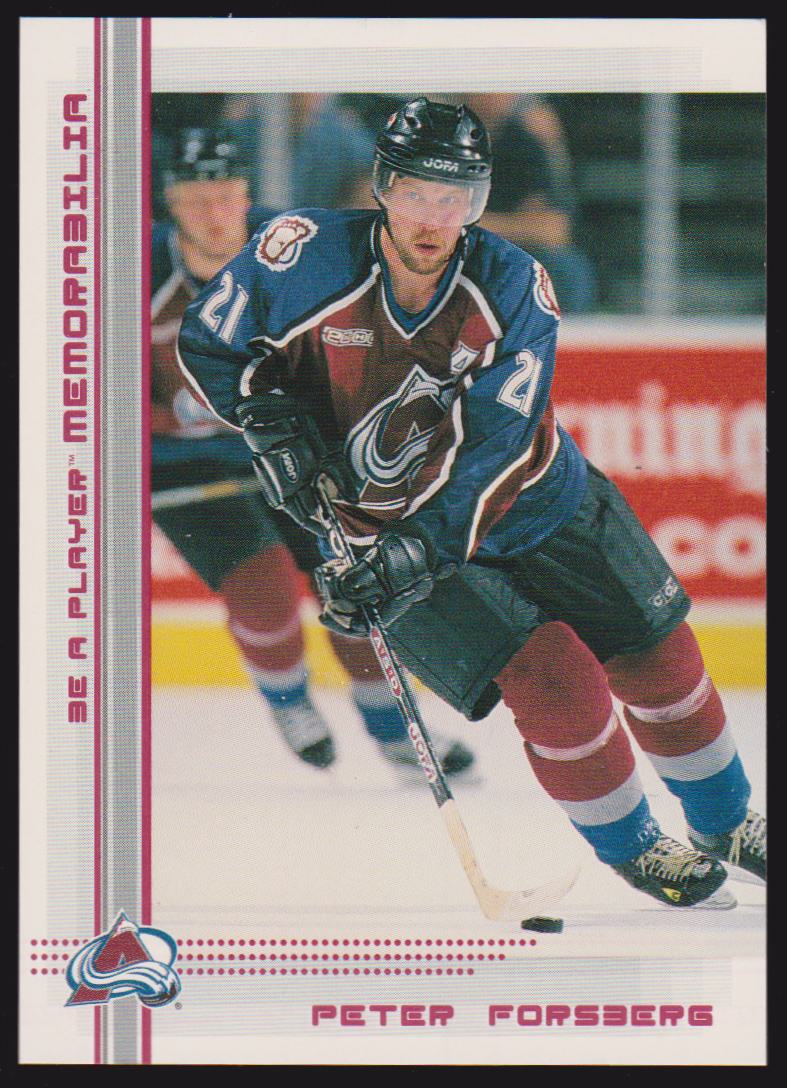 (image for) 2000-01 BAP Memorabilia Ruby #72 Peter Forsberg 051/200