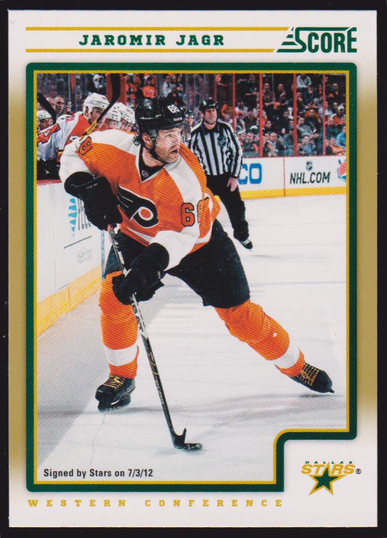 (image for) 2012-13 Score Gold Rush #169 Jaromir Jagr