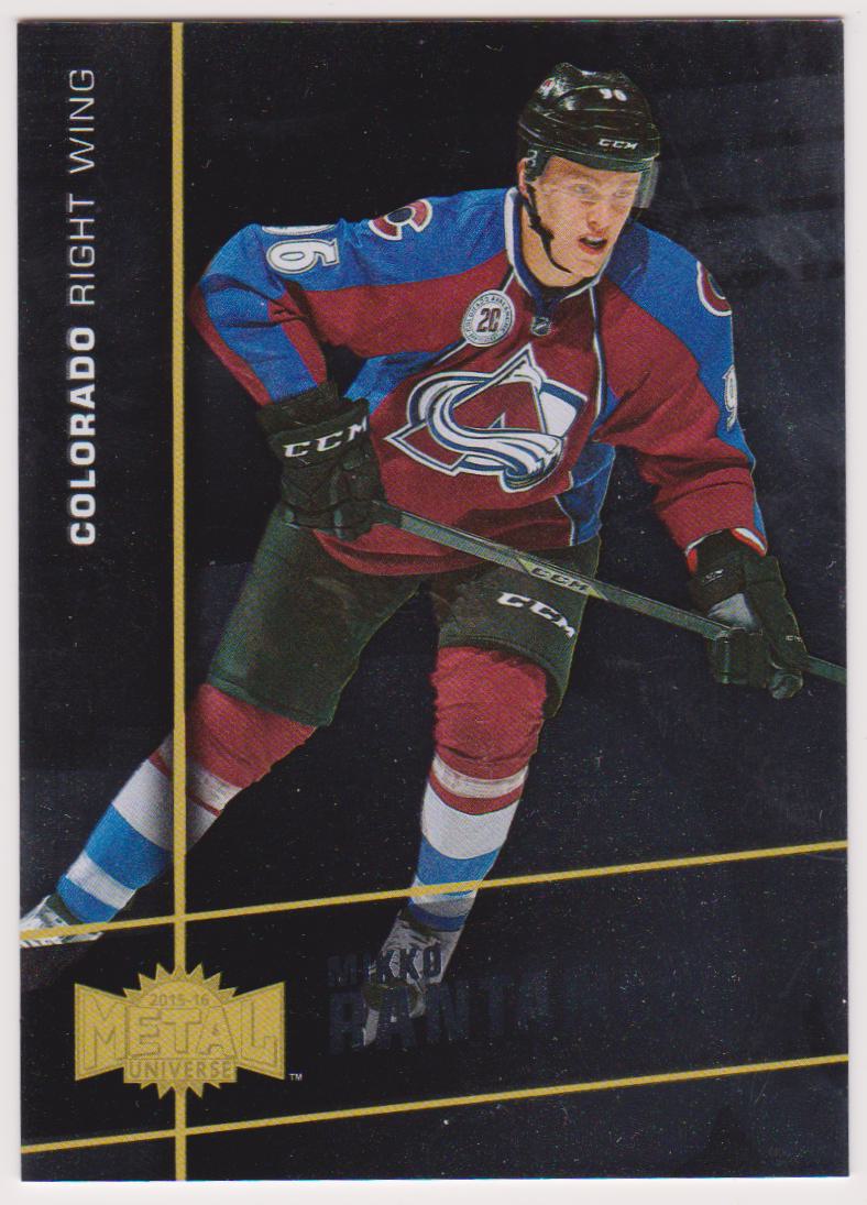 (image for) 2015-16 Fleer Showcase Metal Universe #MU12 Mikko Rantanen
