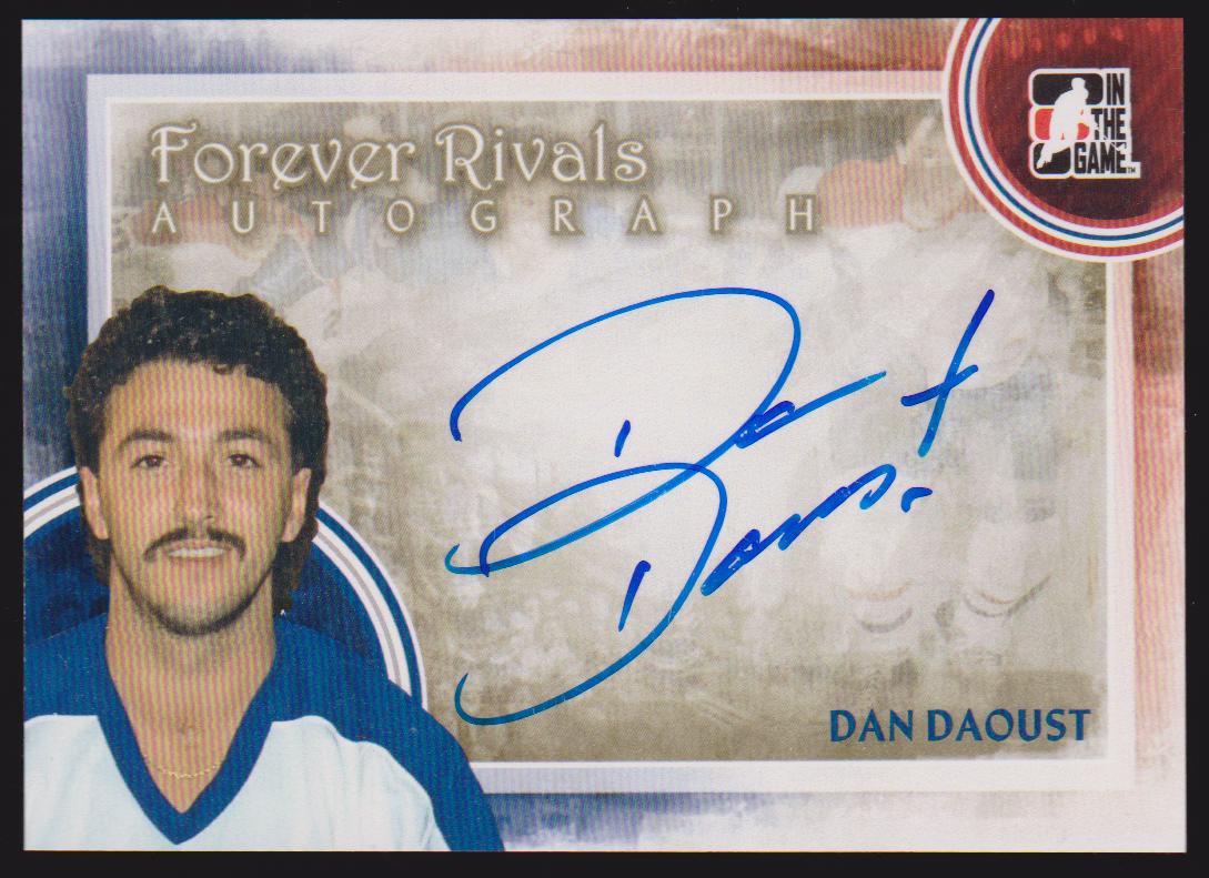 2012-13 ITG Forever Rivals Autographs #ADDA Dan Daoust (image for) 2012-13 ITG Forever Rivals Autographs #ADDA Dan Daoust
