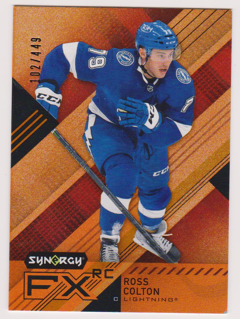(image for) 2021-22 Synergy FX Rookies Orange #FXRRC Ross Colton 102/449
