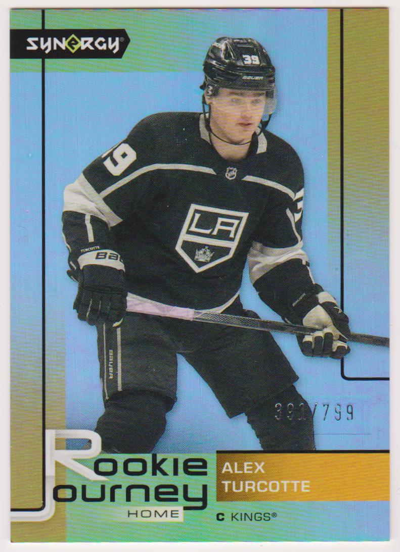 (image for) 2021-22 Synergy Rookie Journey Home #RJ13 Alex Turcotte 391/799 - RC Year
